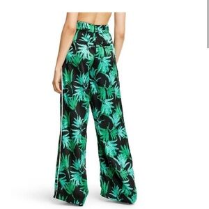 NWT Fe Noel x Target Women's Feathered Palm Print Wide Leg Pants